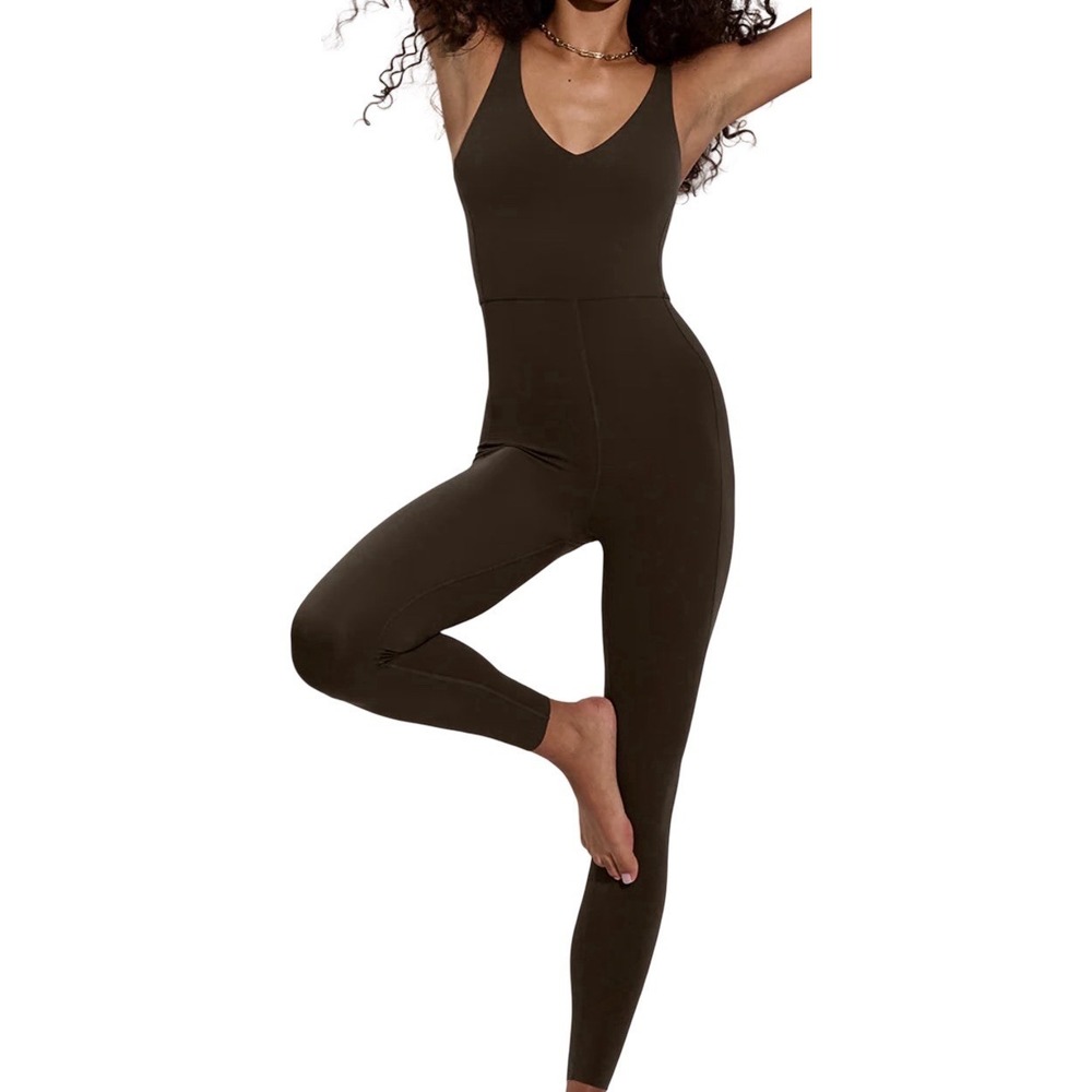 Skims Simply Bare Low Back Catsuit - NEW - Espresso -XS